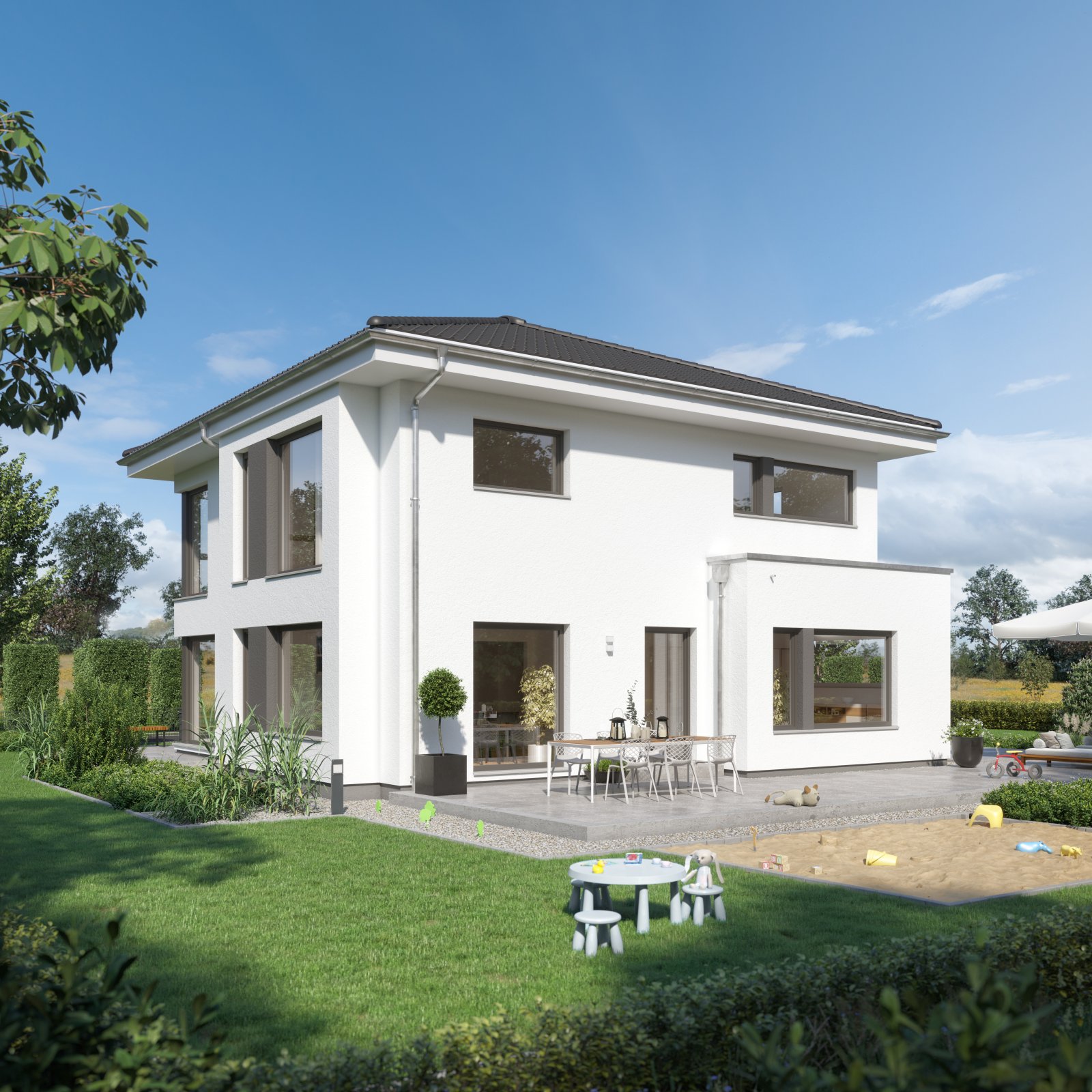 LivingHaus Wiesbaden – Ihr individuelles Fertighaus für modernes Familienleben