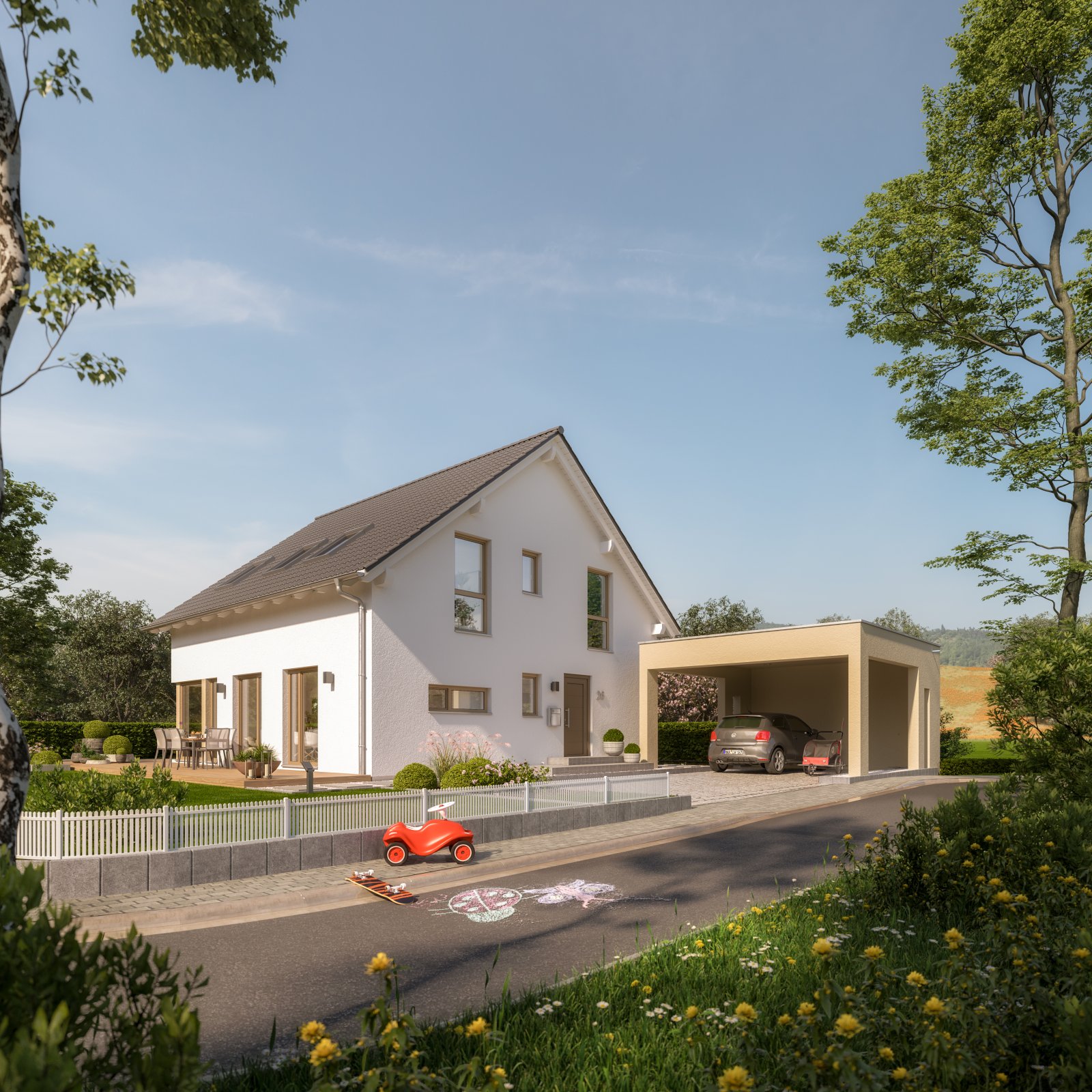 LivingHaus SUNSHINE 167 – Gestalte dein Traumhaus mit individueller Freiheit