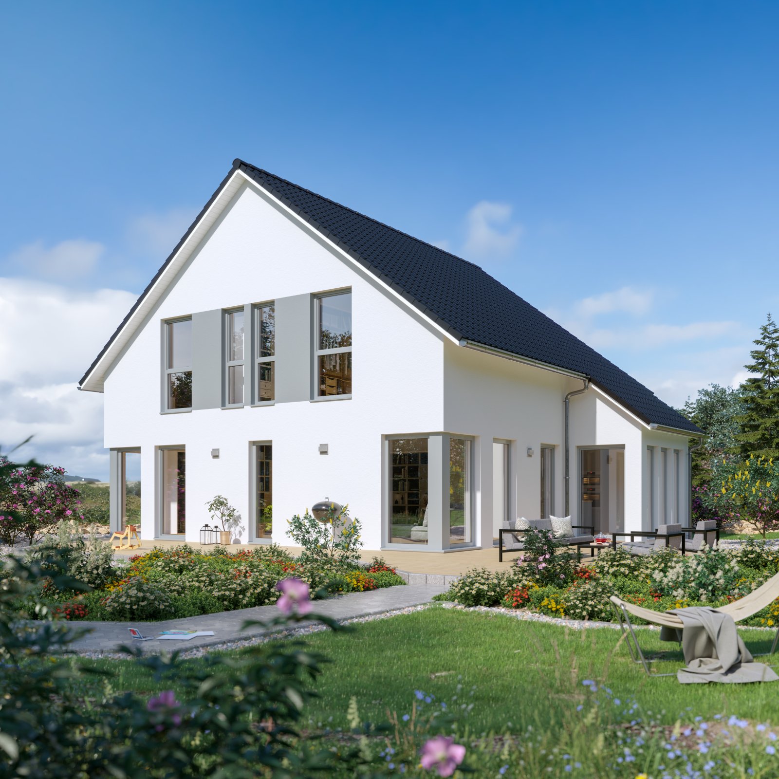 LivingHaus SUNSHINE 167 – Gestalte dein Traumhaus mit individueller Freiheit