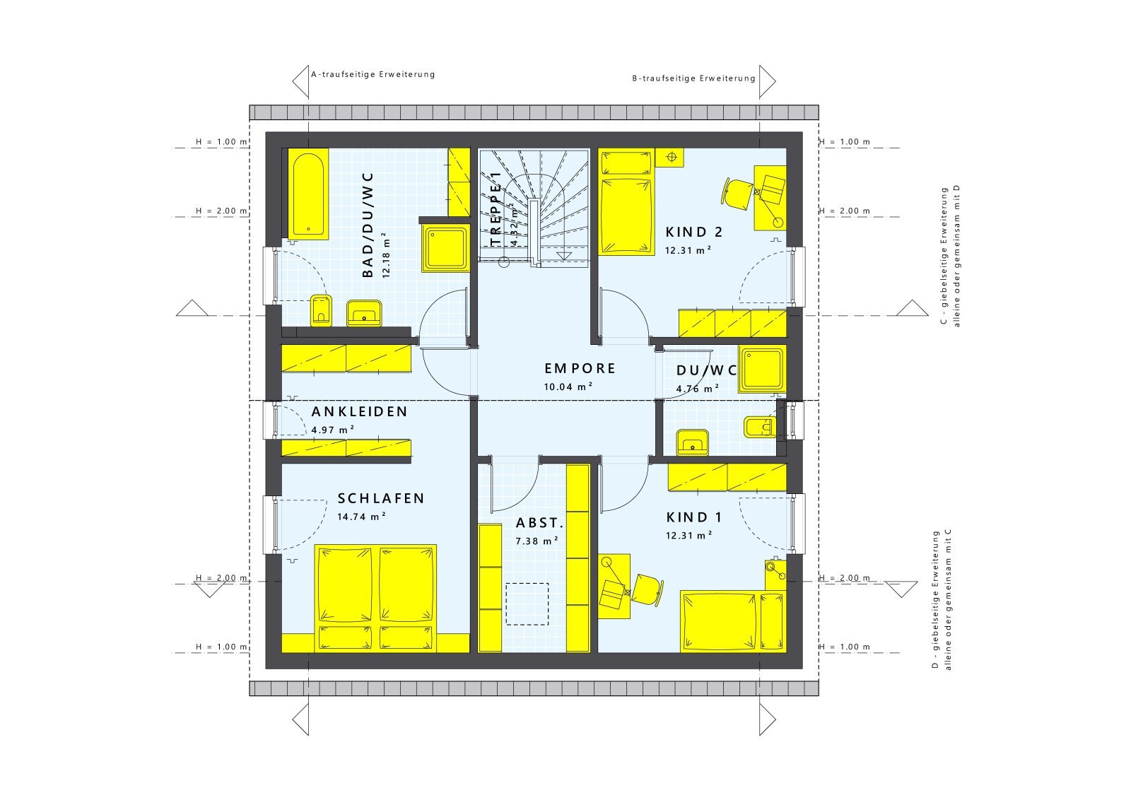 LivingHaus SUNSHINE 167 - Gestalte dein Traumhaus mit individueller Freiheit