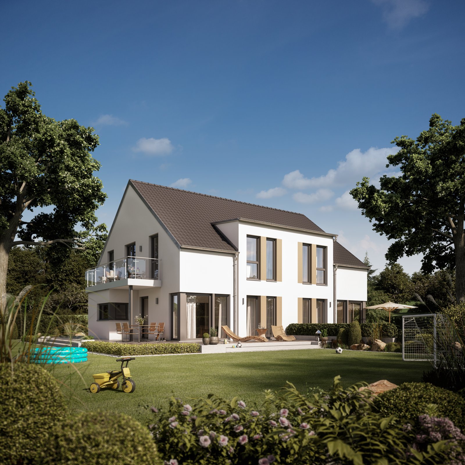 LivingHaus – Zweimalienhaus zur Vermietung oder Eigennutzung