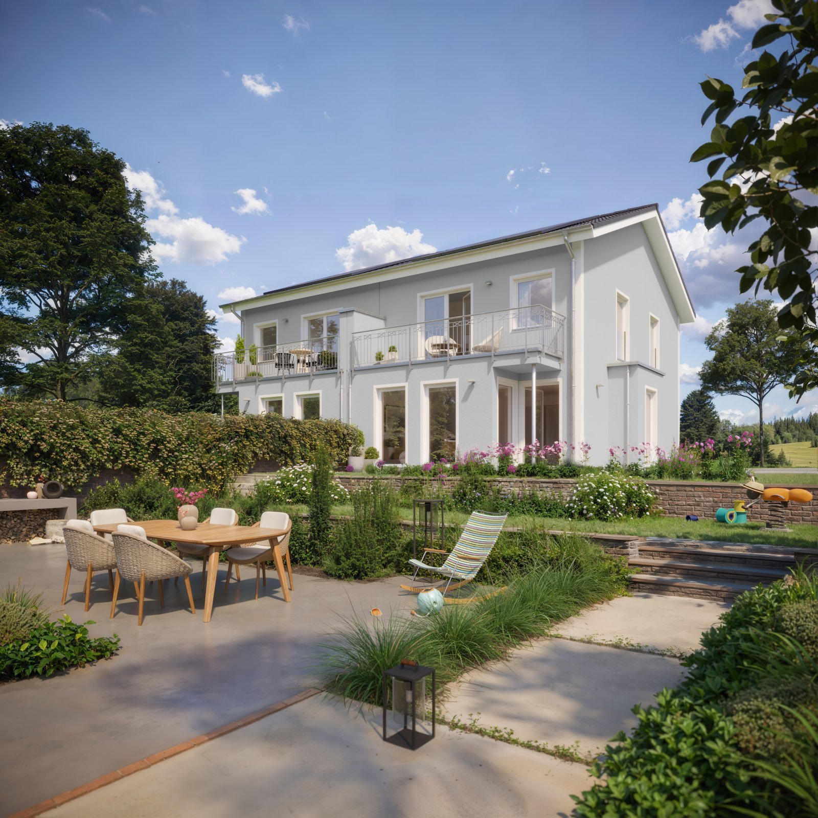 LivingHaus - Dein individuell geplantes Doppelhaus in Wiesbaden