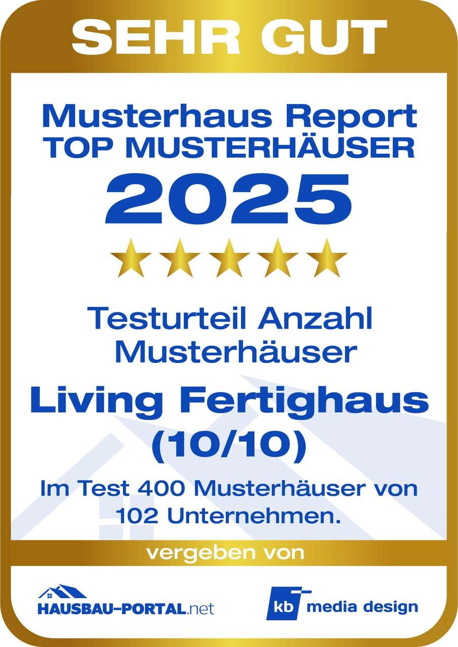 LivingHaus Bungalow - Individuell geplant, modern und nachhaltig für dein neues Zuhause