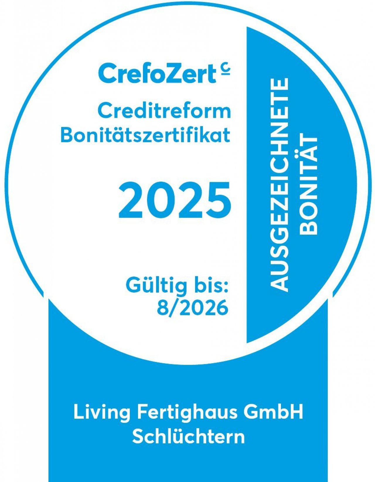 CrefoZert Bonitätszertifikat