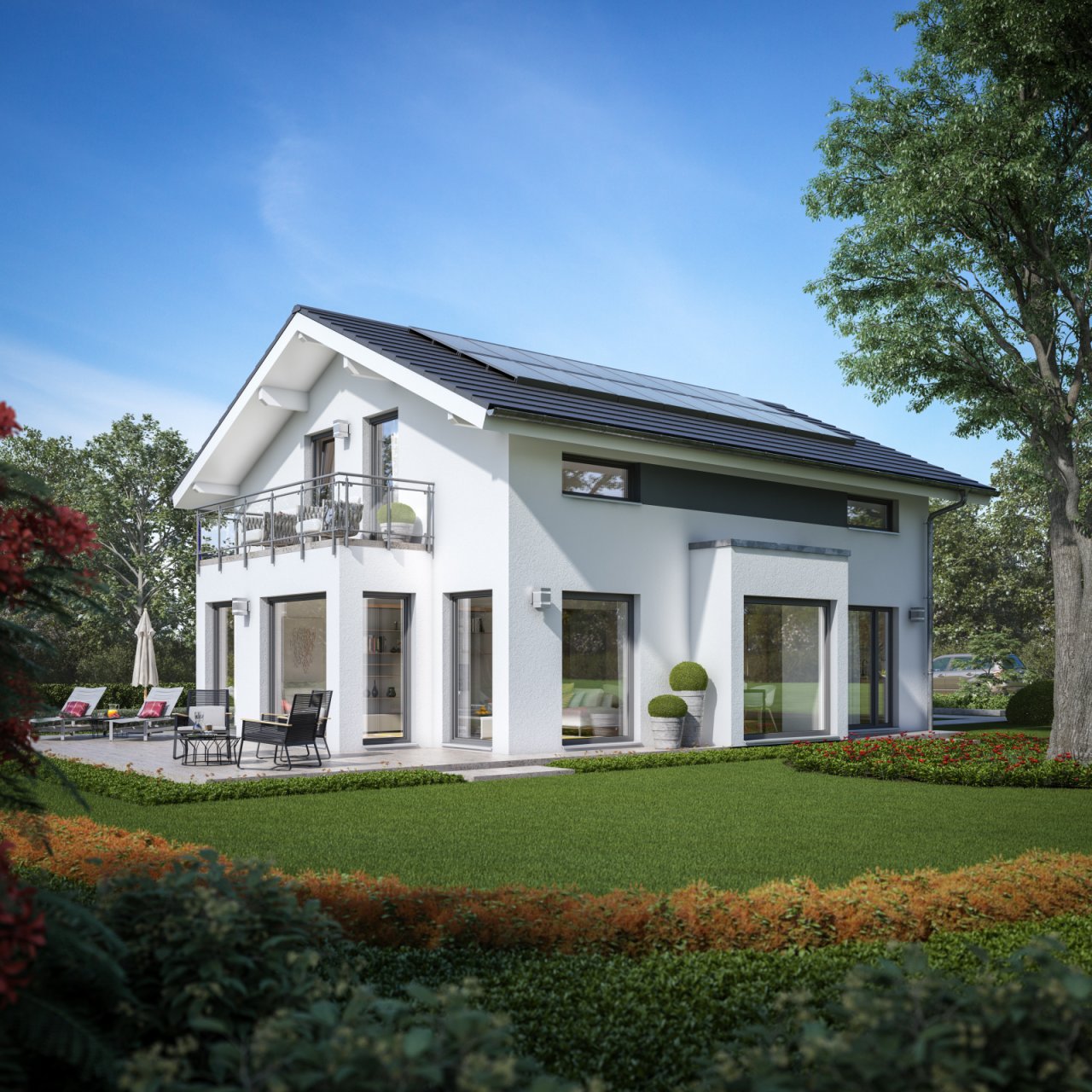 Modernes Einfamilienhaus
