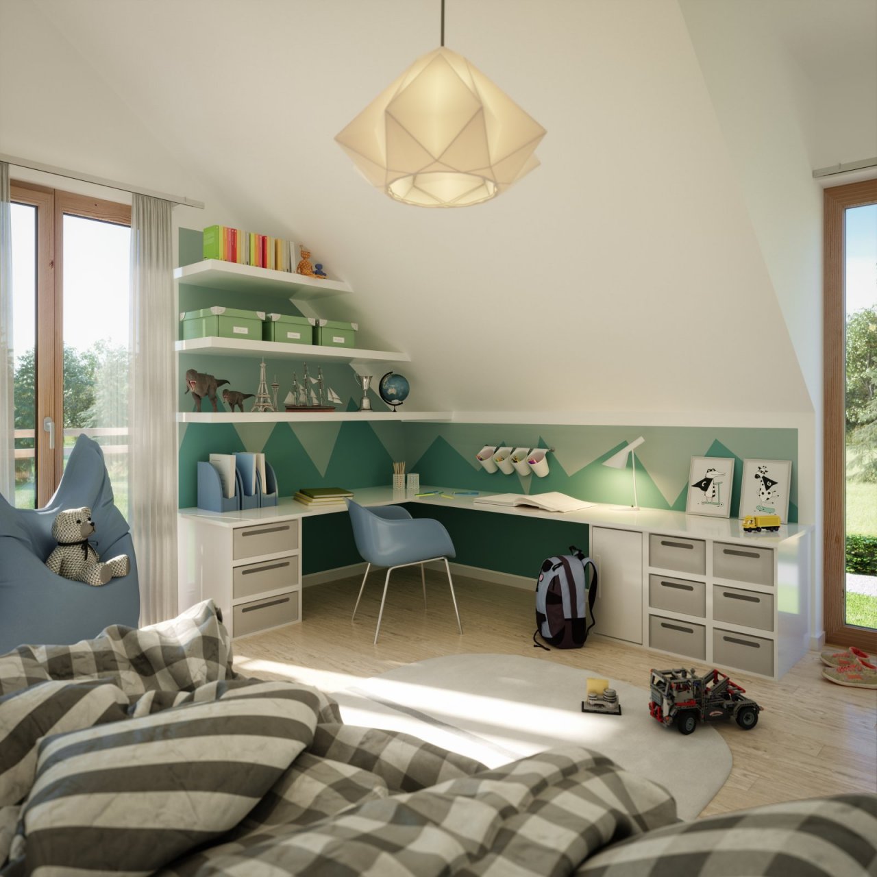 Kreatives Kinderzimmer-Design