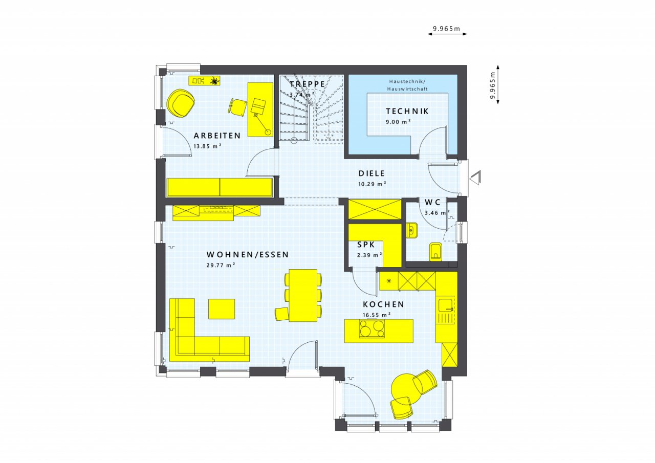 Grundriss Erdgeschoss