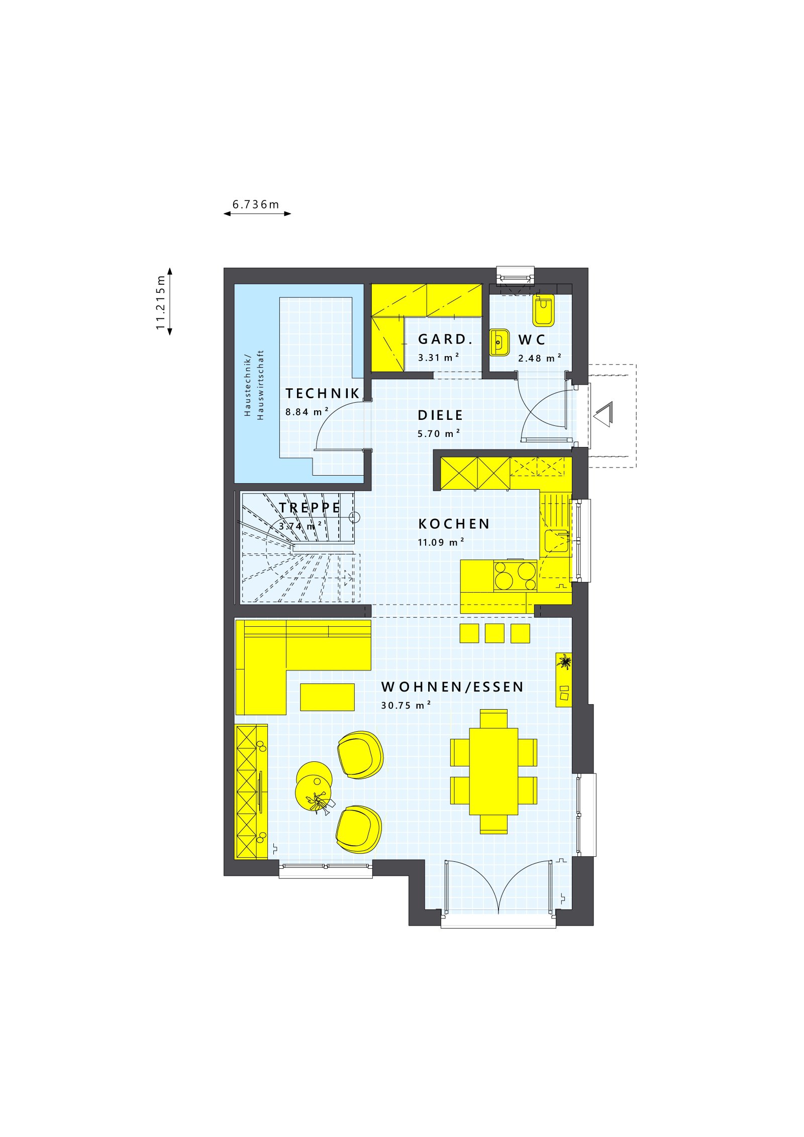 Grundriss EG