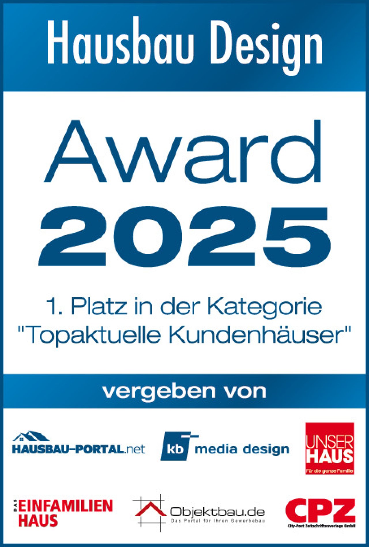 Hausbau Design Award 2025 Hausbau Design Award 2025
