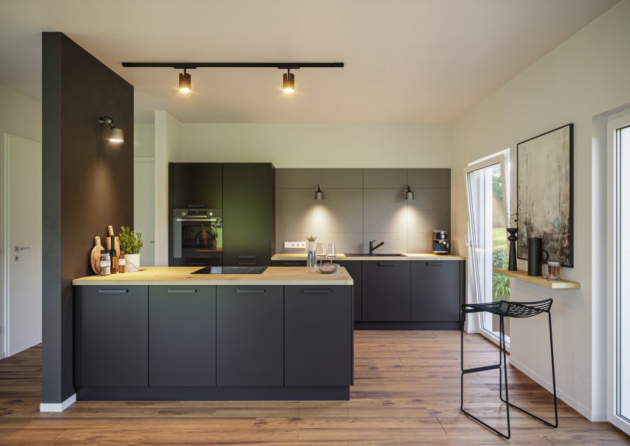 Moderne Küche mit Stil
