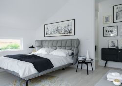 Modernes Schlafzimmer-Feeling