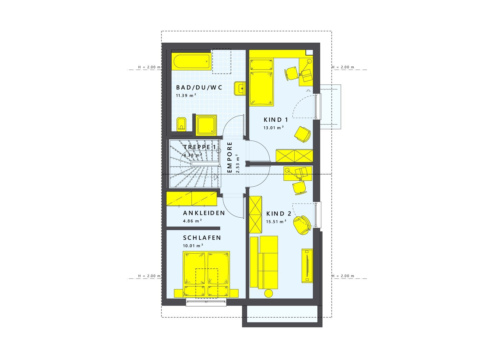 Grundriss DG