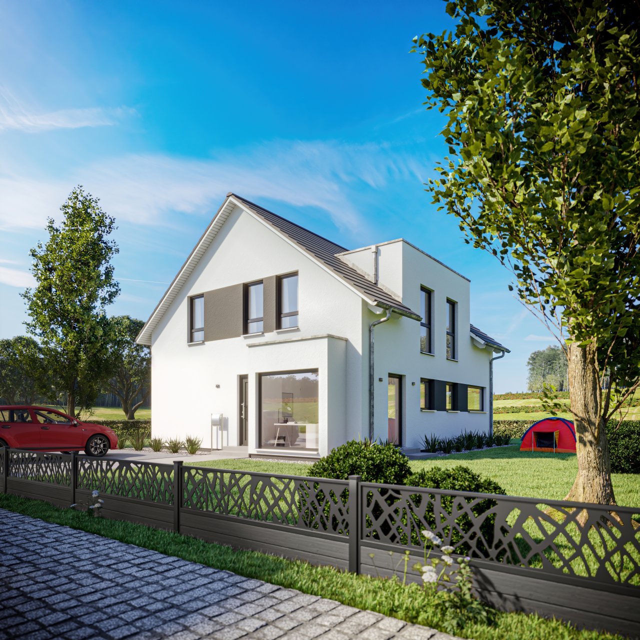 Modernes Einfamilienhaus