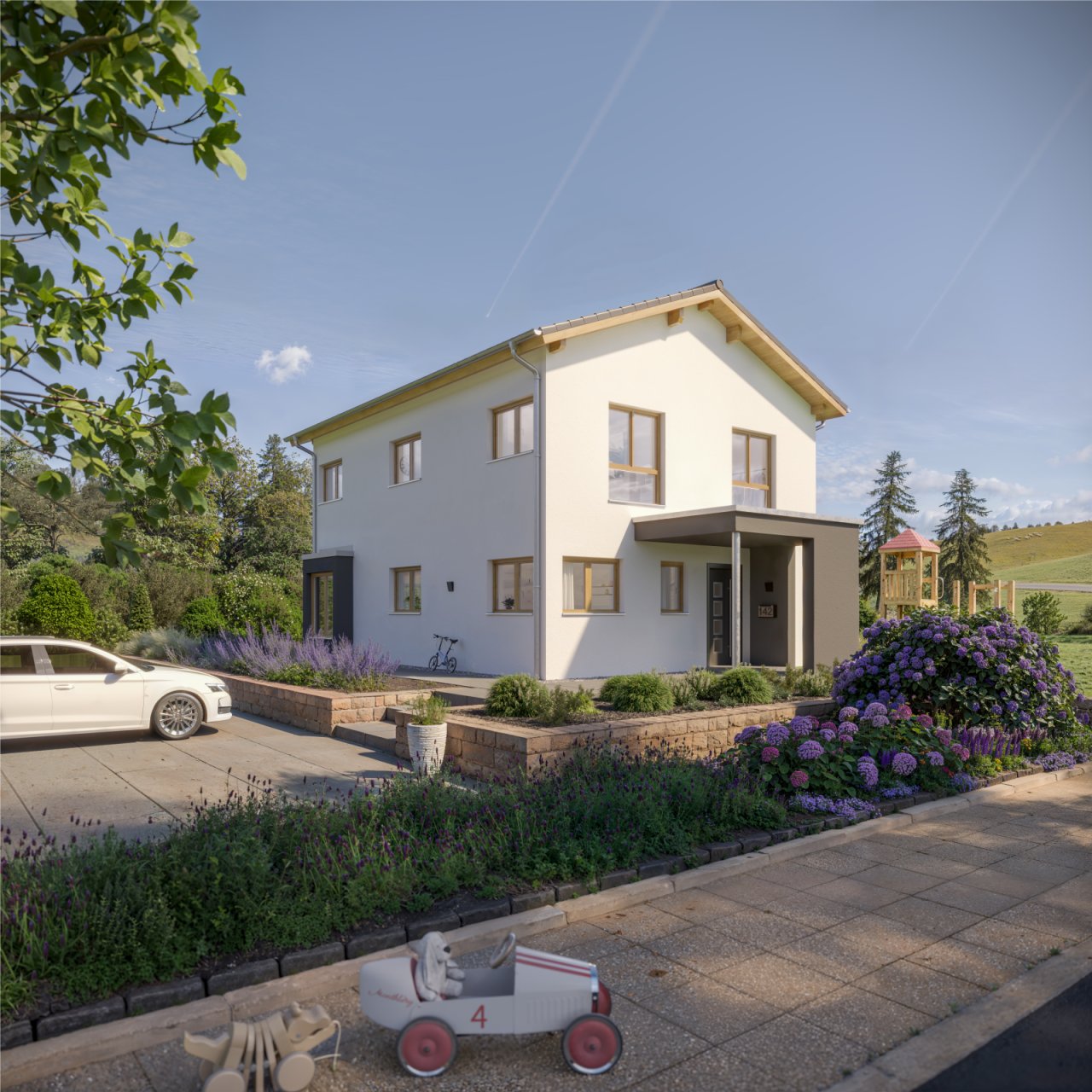Modernes Familienhaus