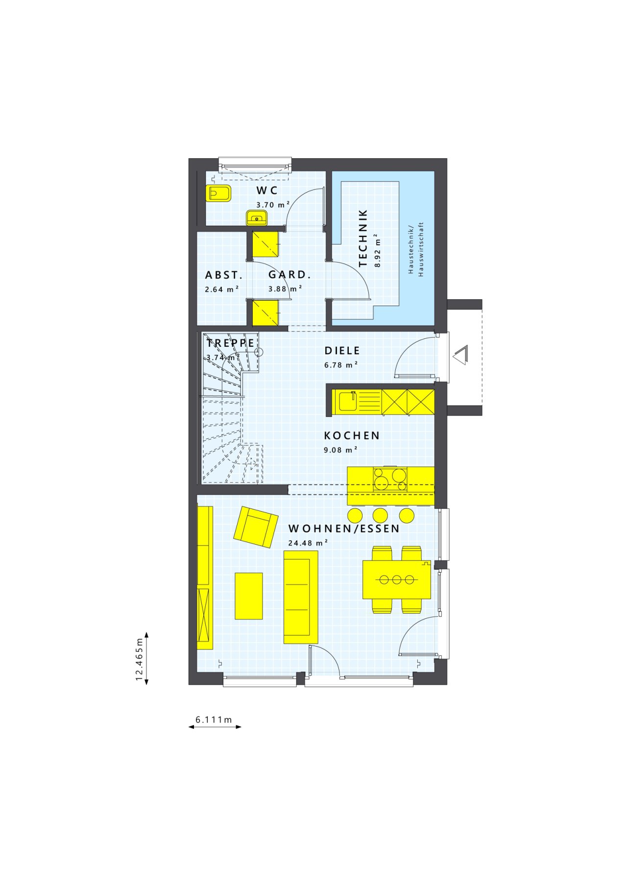 Grundriss Erdgeschoss