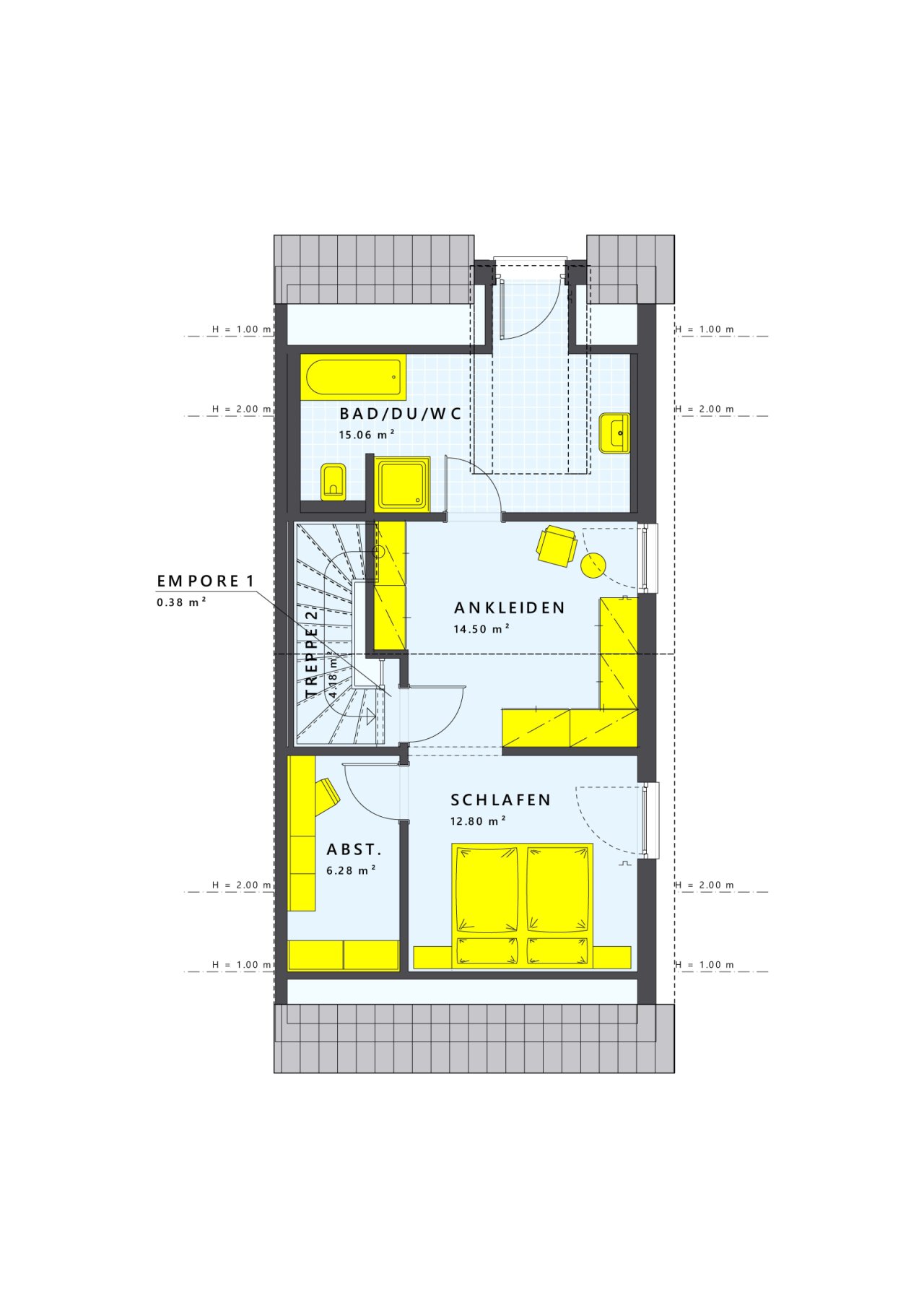 Grundriss Dachgeschoss