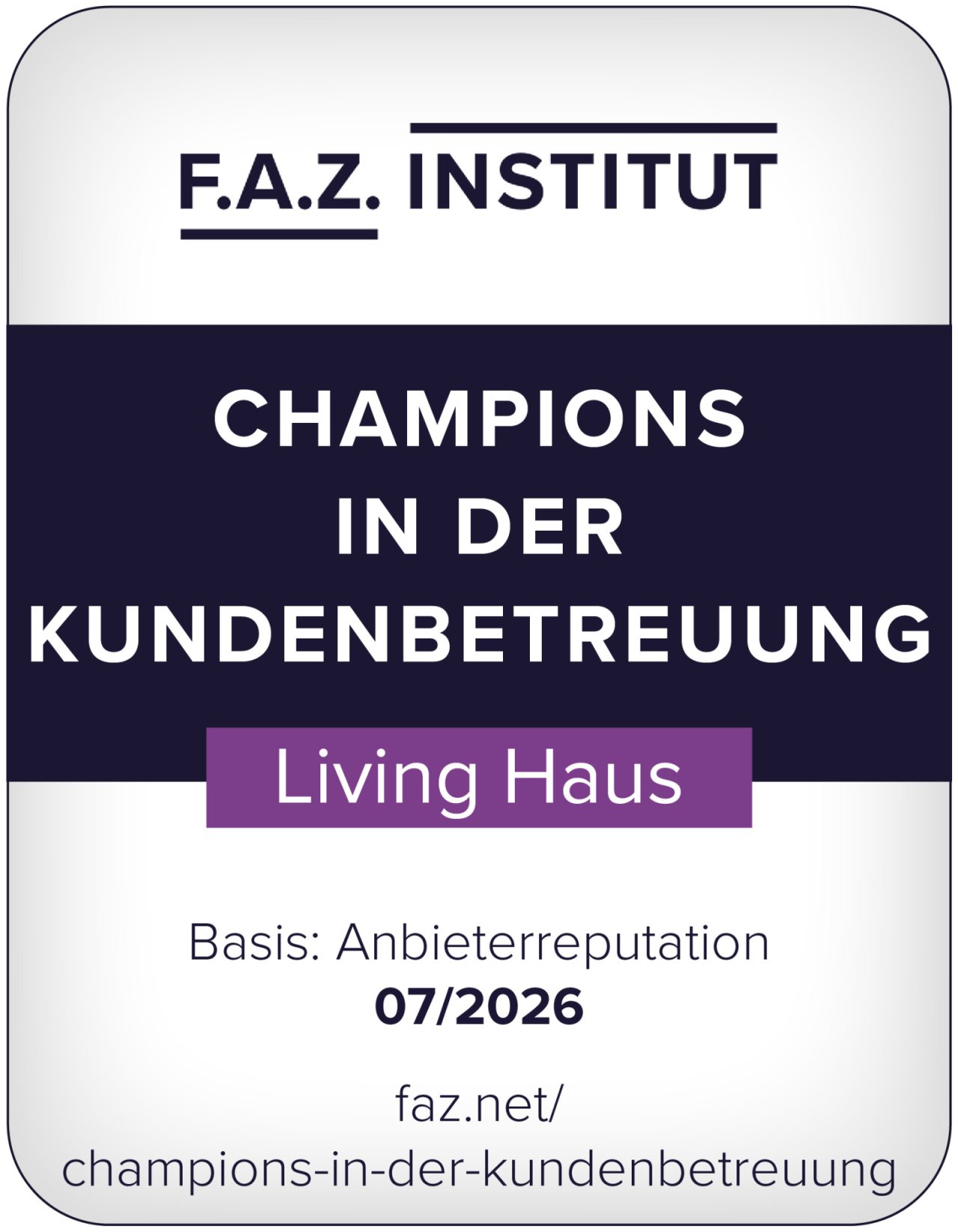 livinghaus Champions 2026